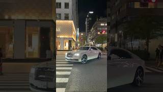 RollsRoyce Wraith Arctic White In Tokyo RollsRoyce Japan Shorts [upl. by Hersh614]