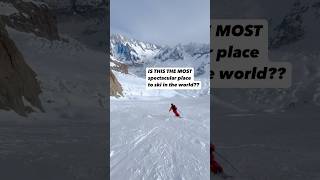 Is this the most spectacular place to ski in the world [upl. by Vivyanne]