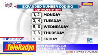 Simula sa Lunes August 15 number coding scheme magbabalik na  SAKTO 12 August 2022 [upl. by Wales531]