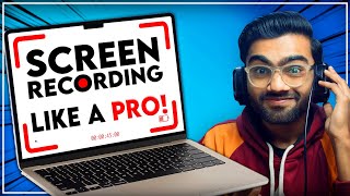 How to Screen Record Professionally for YouTube Pro Tips [upl. by Oitaroh851]