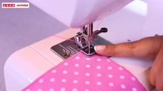 USHA My Fab Barbrie Sewing Machine Projects  06 Barbie Dress [upl. by Rici]