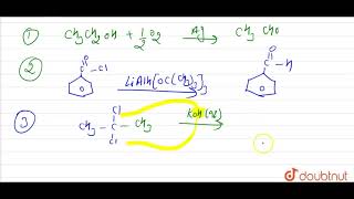 Give chemical equations and name the main product formed when [upl. by Iek586]