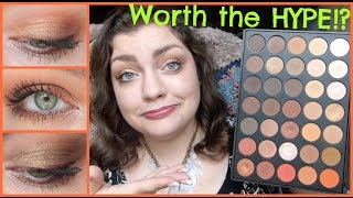 Morphe 35O Palette  InDepth Review Swatches amp Mini Tutorials [upl. by Narol]