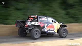 2024 Toyota GR DKR Hilux EVO T1U  34Liter V6 Twin Turbo  DONUTS FAIL SOUND [upl. by Wivina]