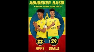 ONLY 23 GAMES Abubeker Nasir ALL 29 GOALS BETKING Ethiopian Premier League [upl. by Airotel528]