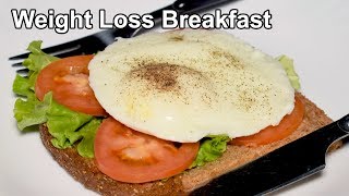 Diet Breakfast Recipe Poached egg  Weight Loss Recipe  Perfect Poached egg Recipe [upl. by Ailes]