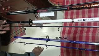 Daiwa Rods  Daiwa Jupiter SafariDaiwa D WaveDaiwa Jupiter Power Tip Rods [upl. by Neelcaj]