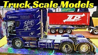 TruckCamion Scale Models by Italeri amp Revell Mercedes Actros Scania R730 T142M Kenworth K100 [upl. by Okikuy]