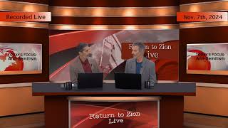 Return to Zion Live 11724 with Michael Utterback [upl. by Acinat797]