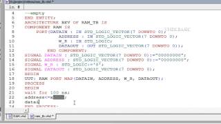 VHDL BASIC Tutorial  TESTBENCH [upl. by Dranal677]