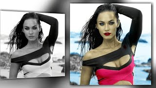 How to Colorize Black and White photo  Snapseed tutorial 2017  Mobile Editing [upl. by Aramac]