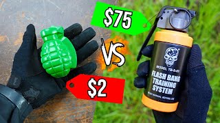 Cheap vs Expensive Airsoft Grenades [upl. by Dobson]