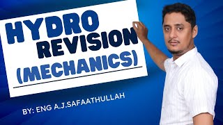 Hydro Revision Class 01  Mechanics Revision  1000 Project 2025 Batch [upl. by Cired]