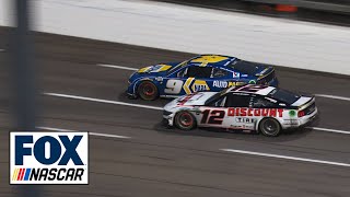 quotAre the Chevys literally just road blockingquot Radioactive Martinsville  NASCAR on FOX [upl. by Jeunesse583]