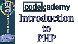 Learn PHP with CodeCademy Introduction to PHP [upl. by Nyletak]