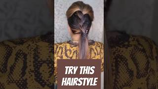 Hairstyle ytshorts youtubeshorts trending viral shortvideo shortsvideo shorts short how [upl. by Gnim]