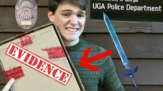 I Shipped a Master Sword to My College Dorm Cops Called [upl. by Cicenia]