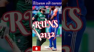 Mohammed Rizwan captaincyMohammed Rizwan ODI career youtubeshorts cricket shortsviralvideo [upl. by Inig837]