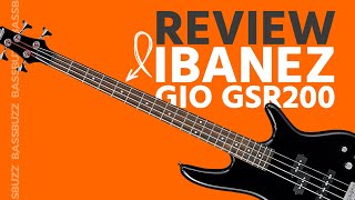 Ibanez Gio GSR200 Blindfolded Bass Review [upl. by Arsuy]