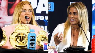 “JUST SHUT THE F UP” ELLE BROOKE VS PAIGE VANZANT ANGRY PRESS CONFERENCE… [upl. by Haughay]