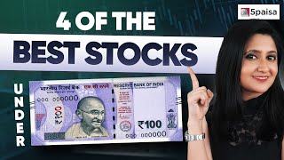 Top 4 Stocks to Buy under Rs100  Stocks to Buy Now [upl. by Wilda602]