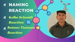 Naming Reaction  Reimer Tiemann Reaction  Kolbe Schmidt Reaction [upl. by Sikko]