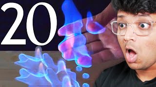 20 AMAZING SCIENCE EXPERIMENTS [upl. by Drofnil640]