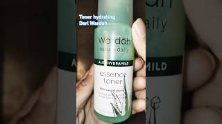 Wardah aloe hydramild essence toner shortvideo wardahbeauty [upl. by Nylorahs]