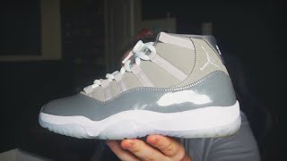 Jordan 11 quotCool Greyquot Review  DHGate Shoes Review  Is DHGate a SCAM [upl. by Wurst]