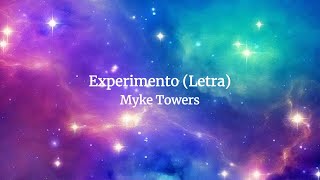 Myke Towers  Experimento Letra [upl. by Ynottirb297]