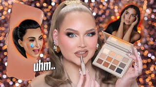 Kim are you serious 😳 The TRUTH Trying SKKN by Kim  NikkieTutorials [upl. by Naivat]