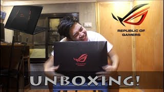 UNBOXING MY NEW ASUS ROG [upl. by Iiette]