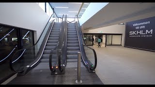 Sweden Stockholm Skärholmen Centrum 17X escalator 4X elevator [upl. by Kacie683]