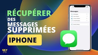 Comment récupérer des messages supprimés sur iPhone [upl. by Euqitsym]