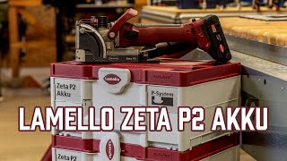 Lamello  Zeta P2 Cordless in action [upl. by Krystal459]