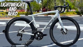 WHO NEEDS CLIMBING BIKES ANYMORE 2024 SPECIALIZED SWORKS TARMAC SL8 [upl. by Assyl]