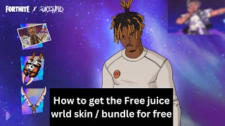 Fortnite FREE Juice Wrld skin is coming today [upl. by Nahgaem]