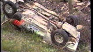 Rally Wales crash 1986 [upl. by Ayinat]