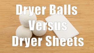 Dryer Balls Versus Dryer Sheets DiTuro Productions LLC [upl. by Darcey]