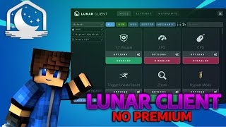 🌟como DESCARGAR LUNAR CLIENT NO PREMIUM GRATIS leer descripcion  Todas las versiones✔️ [upl. by Neyu764]