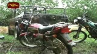 Vehicle of a LTTE leader attacked Wanni Operation 26 th of November 2008 [upl. by Elfrida]