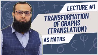 AS Maths Transformations  Lecture 1 Translation  A level Maths 9709  Sir Sufyan Irfan Mewawala [upl. by Pufahl]