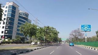 Driving in Chandigarh Industrial Area Phase II to Sector 36  India [upl. by Boigie777]