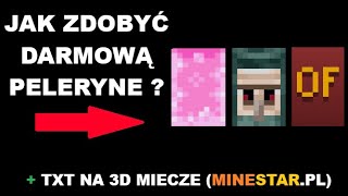 JAK ZDOBYC DARMOWĄ ANIMOWANĄ PELERYNE MINECRAFT  ZA DARMO [upl. by Novert]