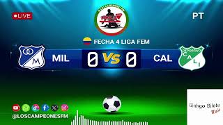 Millonarios Femenino vs Deportivo Cali Femenino [upl. by Ierdna53]