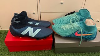 Nike Phantom Luna 2 Elite VS New Balance Tekela V4 PRO  Creative Playmaker Boots 4K [upl. by Ominoreg11]