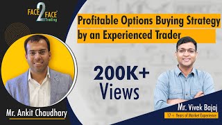 Profitable Options Buying Strategy by an Experienced Trader Face2Face with Ankit Chaudhary [upl. by Attalanta]