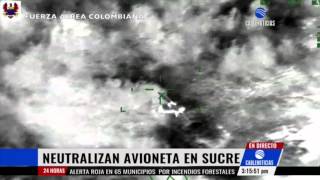 Aeronave ilegal que violó espacio aéreo fue neutralizada por Fuerza Aérea [upl. by Cardon]