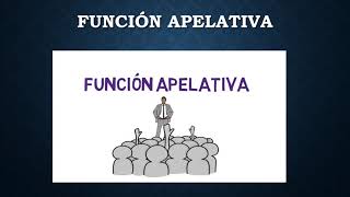 FUNCIÓN APELATIVA [upl. by D'Arcy]