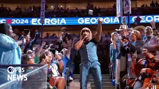 WATCH Lil Jon performs during Democratic National Convention state roll call  2024 DNC Night 2 [upl. by Namia]